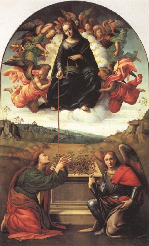 Francesco Granacci Madonna della Cintola Sweden oil painting art